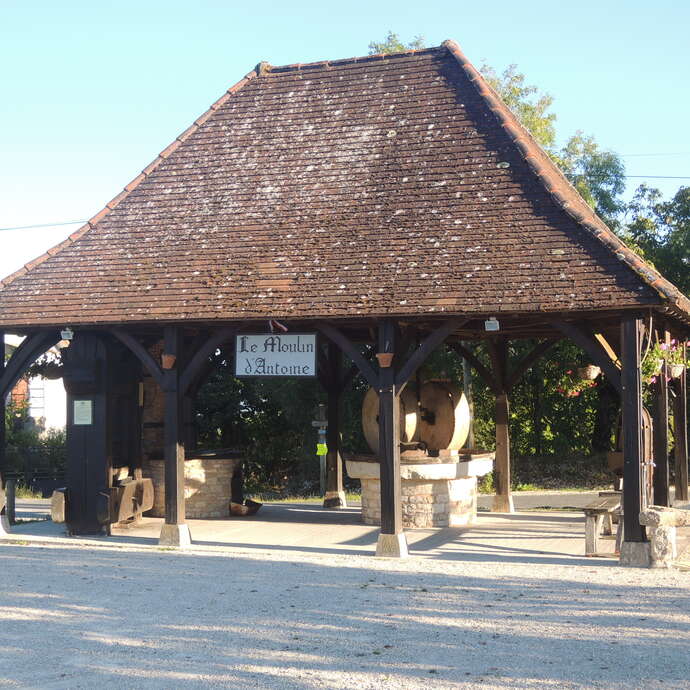 Visite et démonstration au moulin d'Antoine