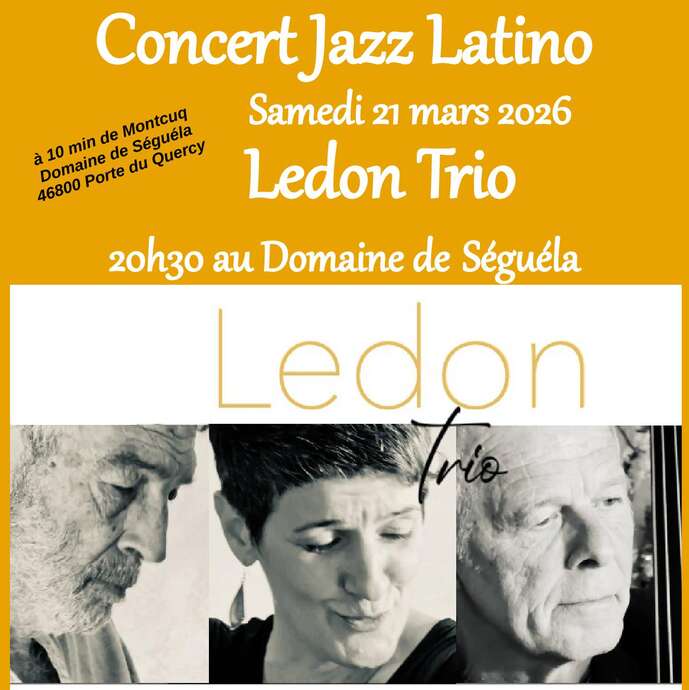 Concert jazz latino au domaine de Séguéla