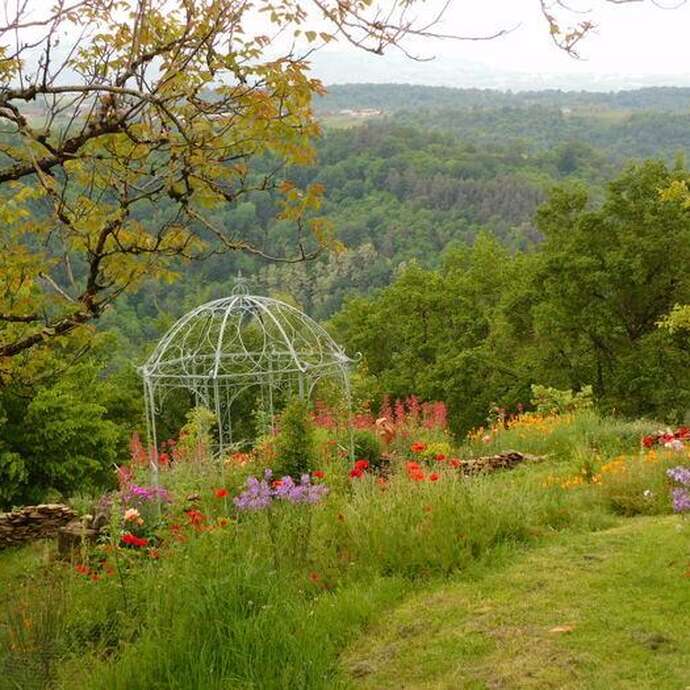 Rendez-vous aux Jardins - le jardin perché à Teyssieu