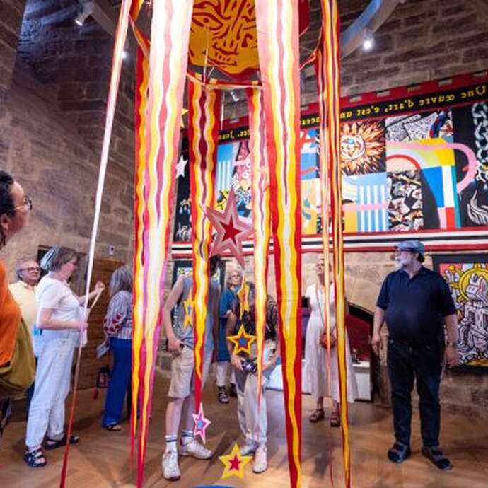 Visite guidée de l'exposition "Le Chant des Etoiles"/ Dialogue entre Jean Lurçat et Speedy Graphito