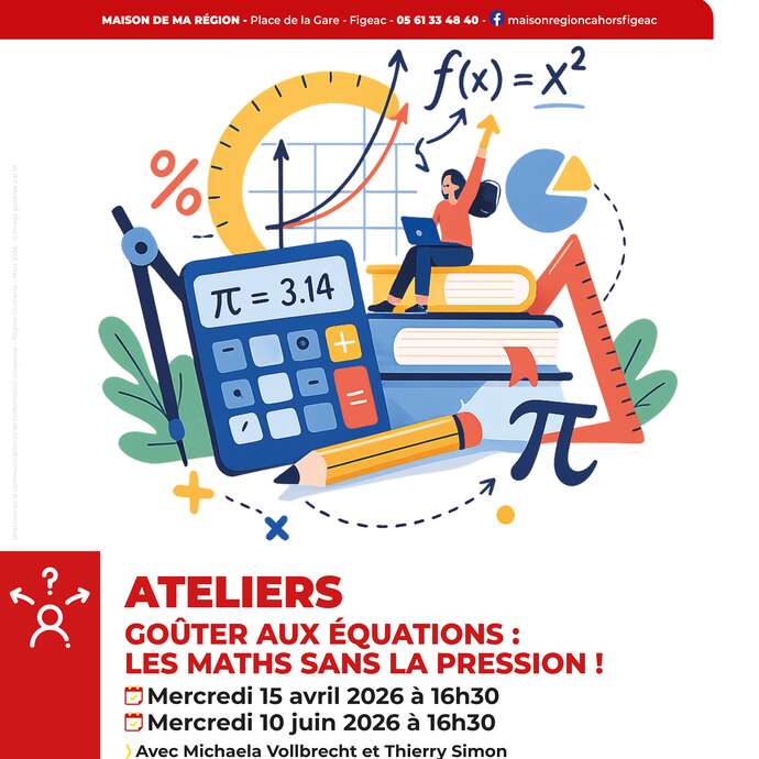 Goûter aux équations : les maths sans la pression