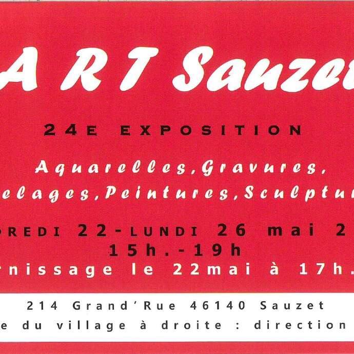 24ème Exposition ARTSauzet