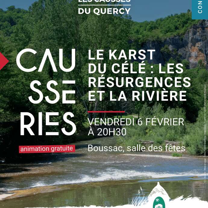 Le karst du Célé les résurgences et la rivière