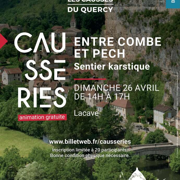 Entre combe et pech sentier karstique