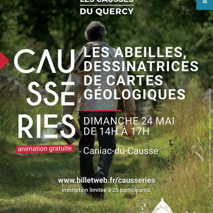 Les abeilles, dessinatrices de cartes géologiques Balade en territoire apicole