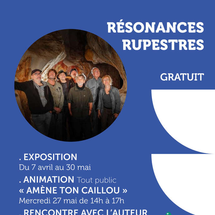Résonances Rupestres - Exposition à la Médiathèque du Grand Cahors