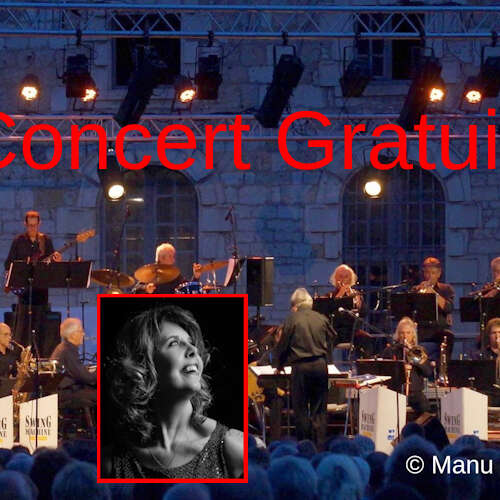 Souillac en Jazz - SWING MACHINE BIG BAND avec GILDA SOLVE