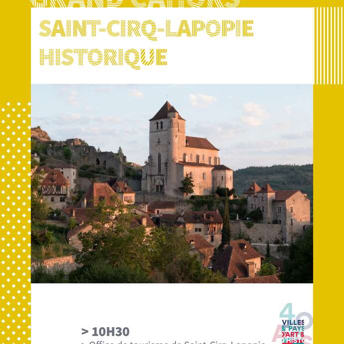 Visite guidée : Saint-Cirq Lapopie historique