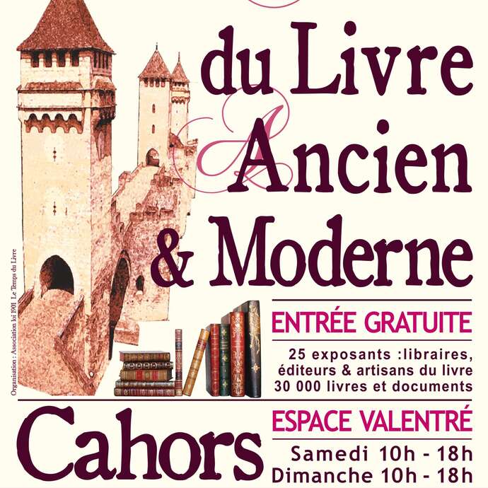 Salon du livre ancien et moderne de Cahors