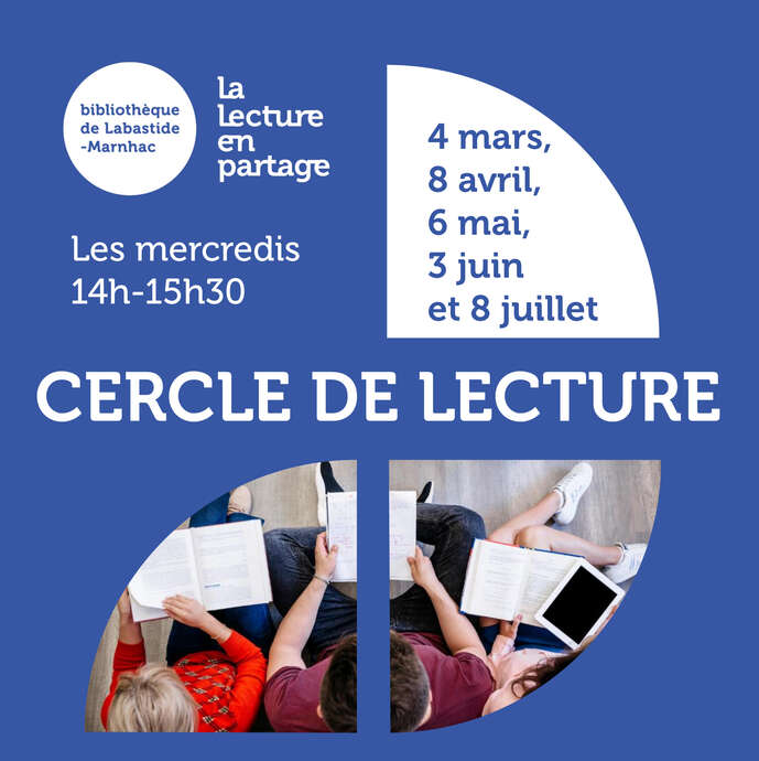 Cercle de lecture à la bibliothèque de Labastide-Marnhac