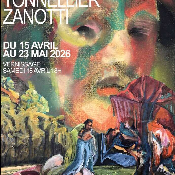 Exposition à l'Arrosoir Figeac :  Valérie Tonnellier et Grégory Zanotti