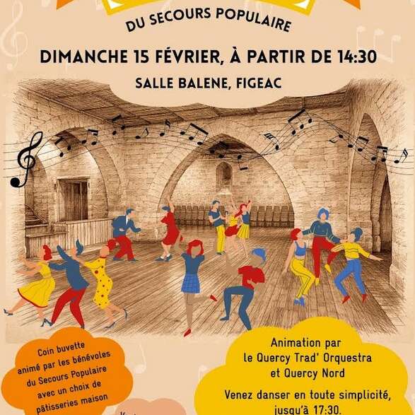 Bal Trad du Secours Populaire à Figeac