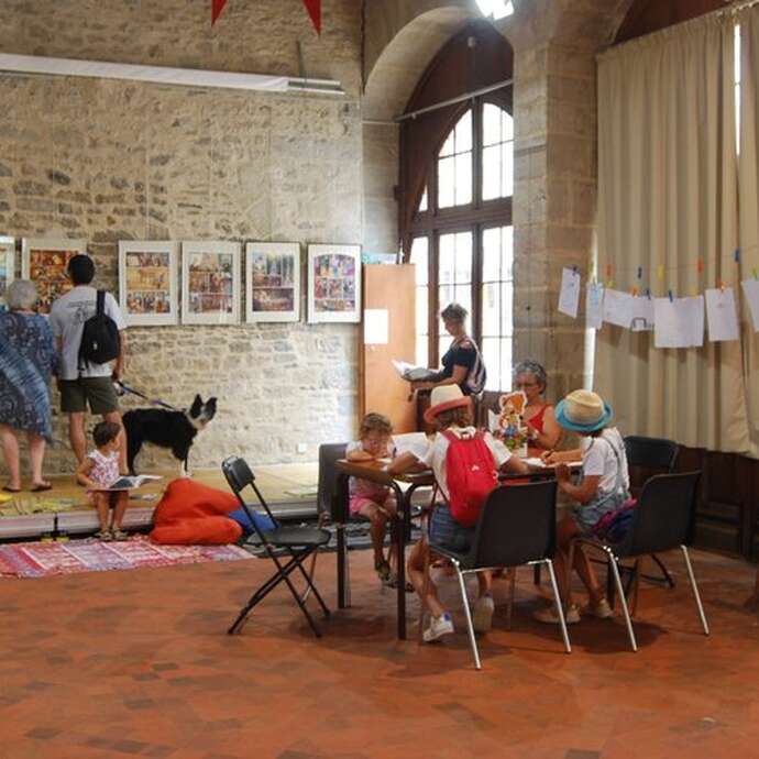 Exposition des Fêlés de la BD