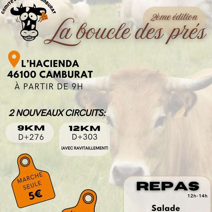 Randonnée à Camburat : la boucle des prés