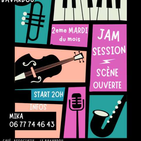 Scènes ouvertes et improvisations musicales au Bavardou