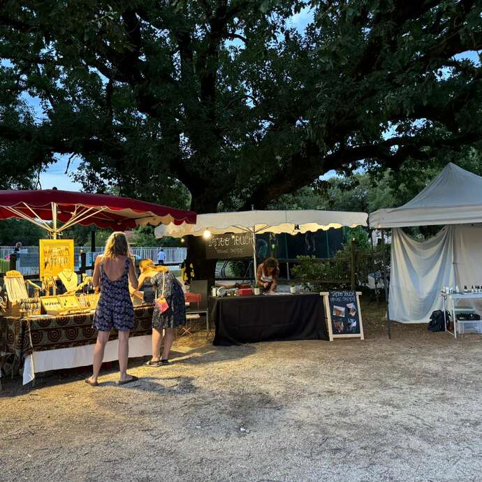 Marché du camping du Roc