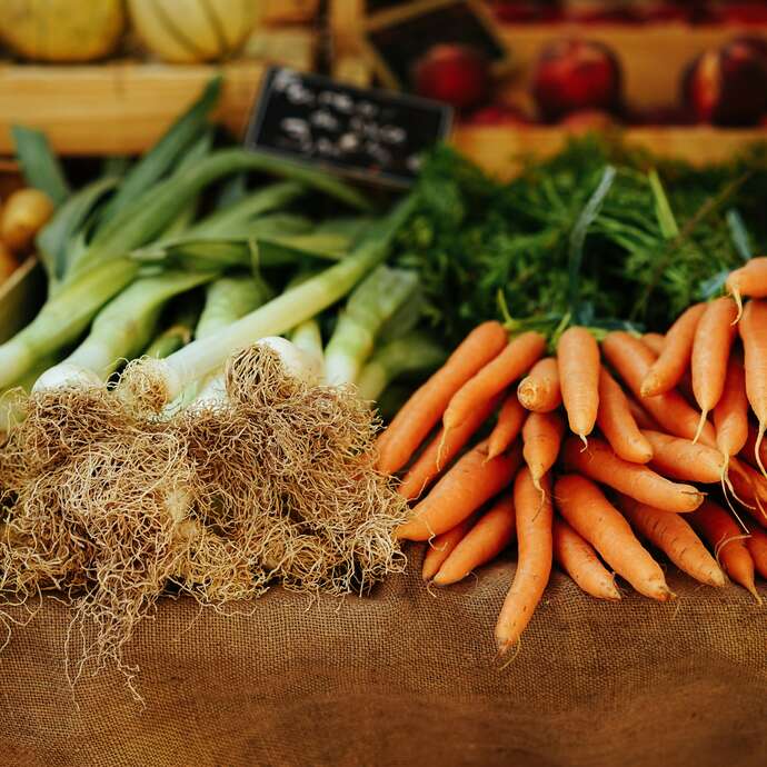 Marché à Saint-Clair
