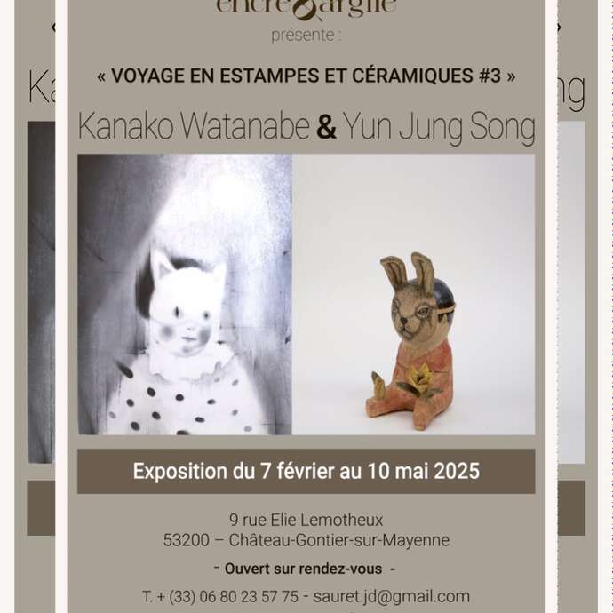 FINISSAGE EXPOSITION - Voyages en estampes & céramiques #3 FINISSAGE EXPOSITION - Voyages en estampes & céramiques #3