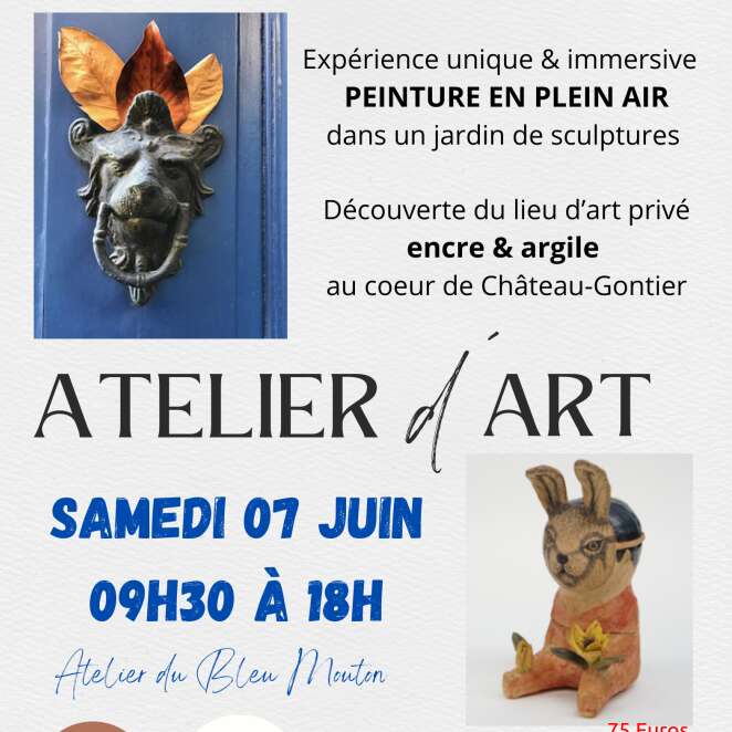 Journée créative : atelier d'art