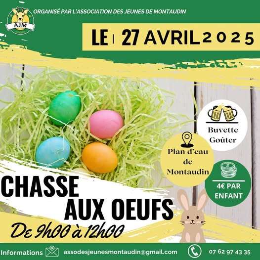 Chasse aux oeufs à Montaudin