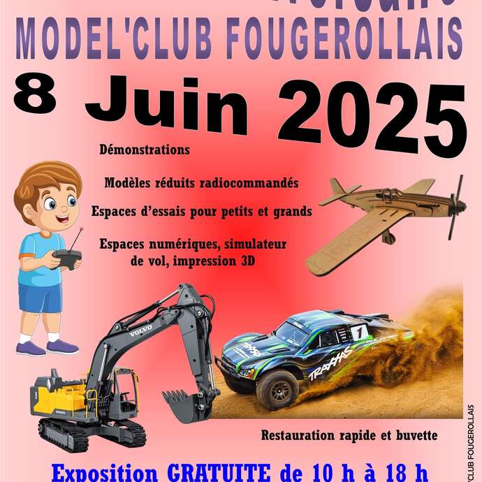 Salon du Modélisme à Fougerolles-du-Plessis
