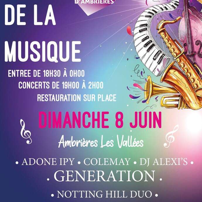 Fête de la Musique à Ambrières-les-Vallées