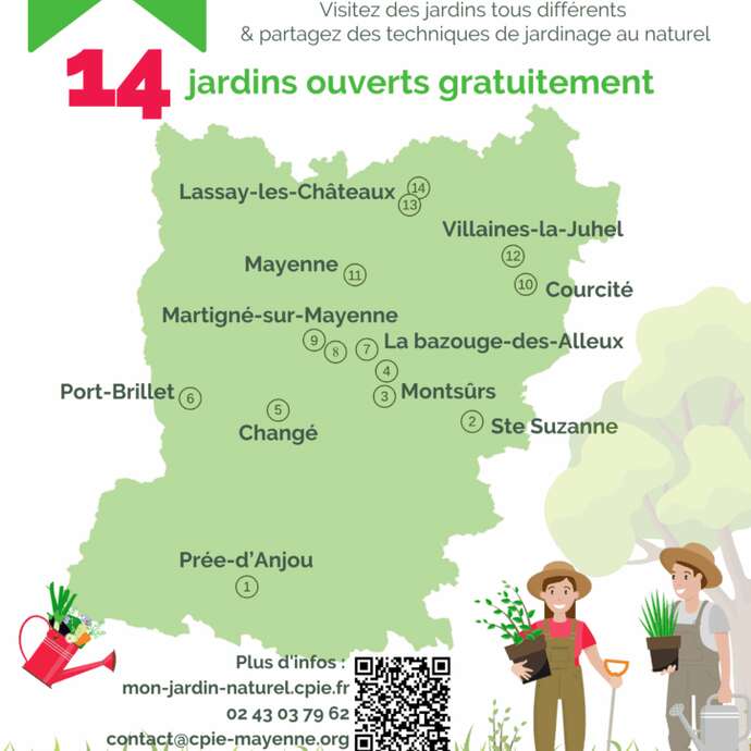 BIENVENUE DANS MON JARDIN AU NATUREL - LE JARDIN BOCAGER DE LA SEBAUDIERE