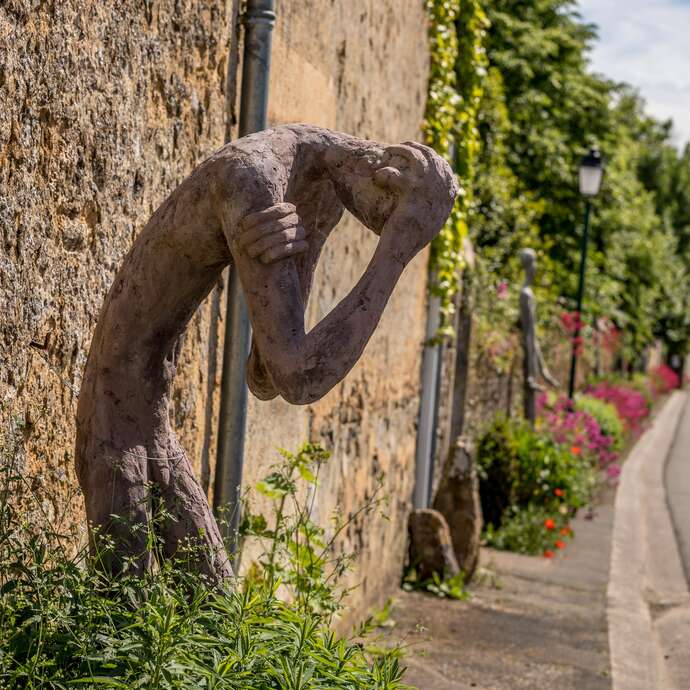 VERNISSAGE  IN SITU A SAINT-PIERRE-sur-REVE