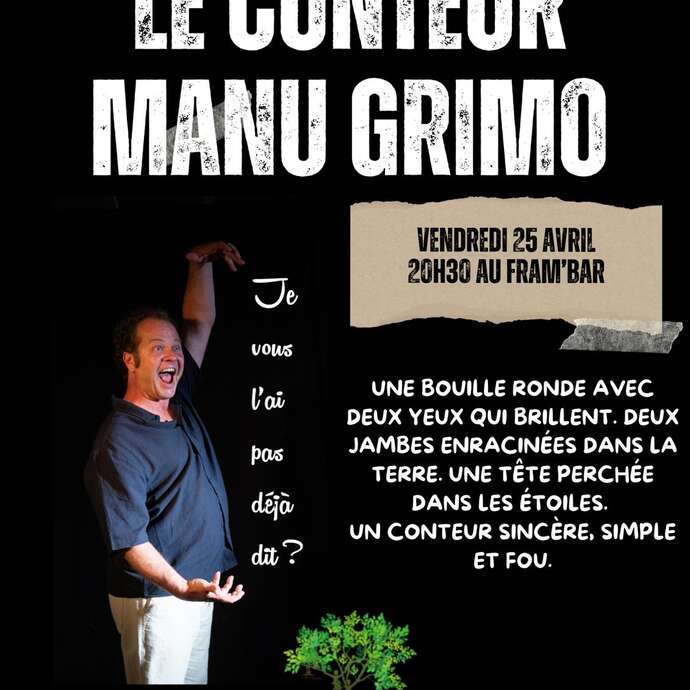 SOIREE CONTES AVEC MANU GRIMO