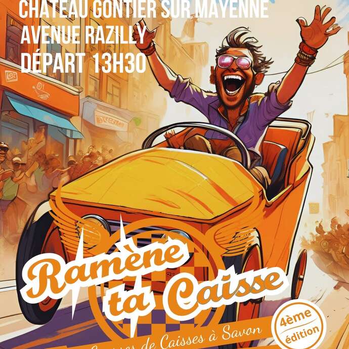 Course de caisse à savon