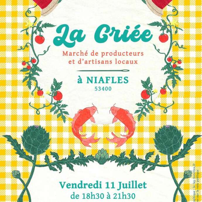 LA CRIÉE - Marché de produteurs et d'artisans locaux
