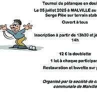 Tournoi de pétanque