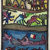 EXPOSITION - Jaber Al-Mahjoub à La Maison Bleue