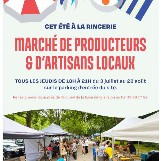 MARCHÉ ESTIVAL - Producteurs et artisans locaux