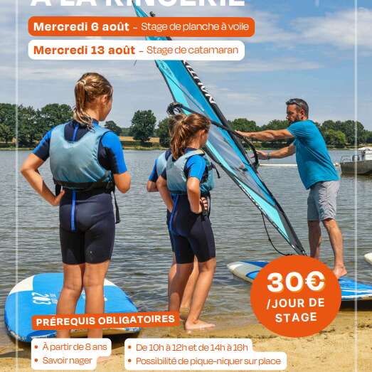 STAGES D'ÉTÉ - Catamran et planche à voile