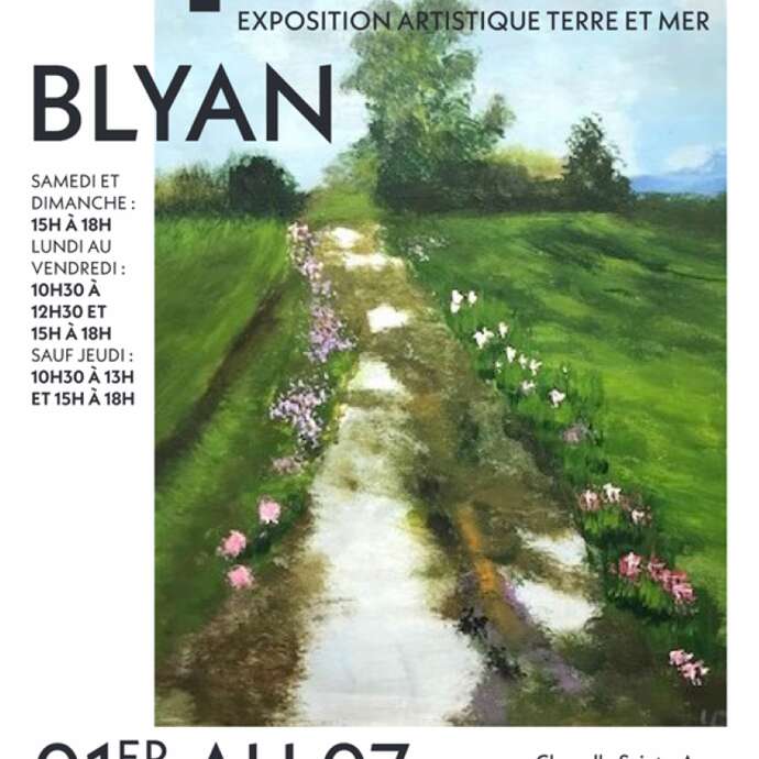 « Exposition artistique Terre et Mer » de Blyan