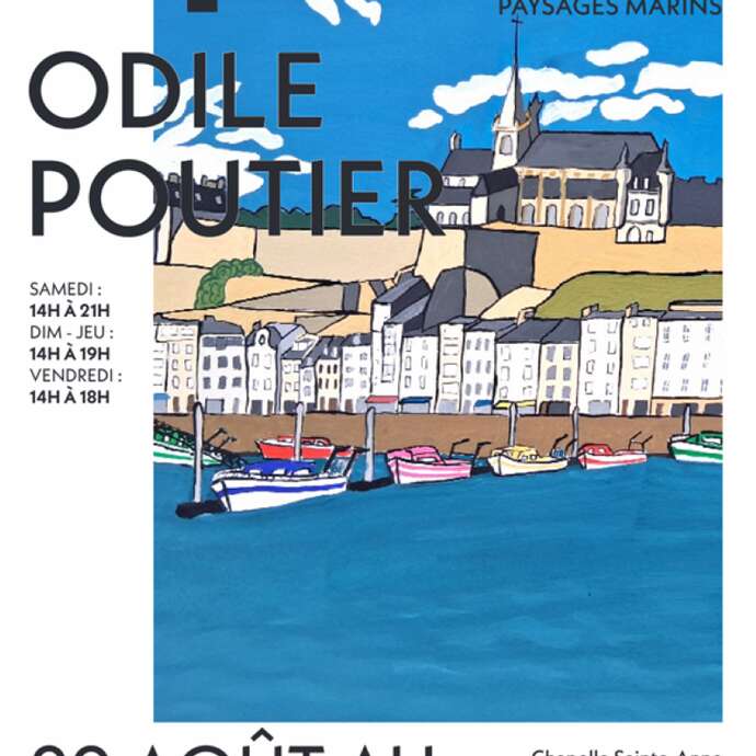 Exposition « Paysage marins » d'Odile Poutier