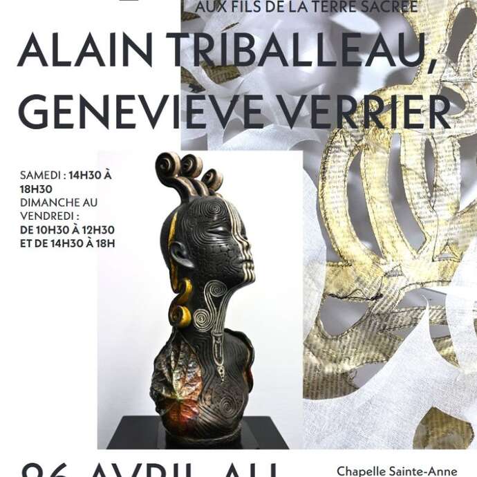 Exposition de Geneviève VERRIER et Alain TRIBALLEAU