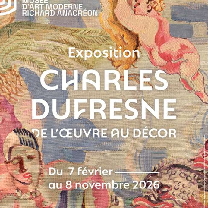 Exposition au Musée d'art moderne Richard Anacréon  : Charles Dufresne, de l'œuvre au décor