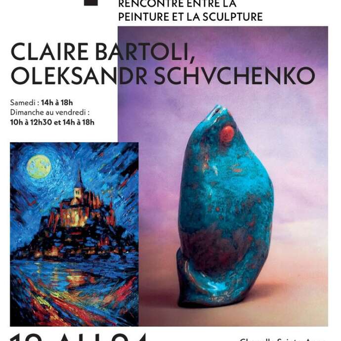 Exposition de Claire BARTOLI et Oleksandr SCHVCHENKO