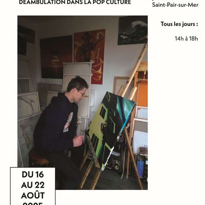 Exposition : "Déambulation dans la pop culture" d'Emmanuel Pilet