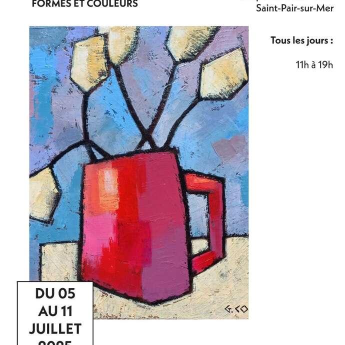 Exposition : "Formes et couleurs" de Gérard Cottereau