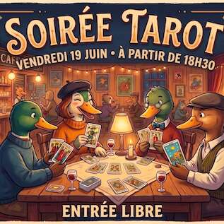 Soirée tarot & Jeux chez Cancan Café