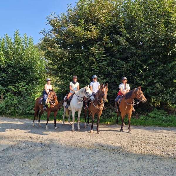Randonnée à cheval 2 jours en baie du Mont Saint-Michel - Bec d'Andaine