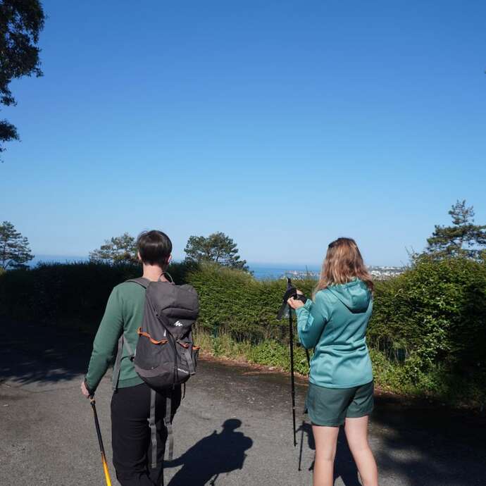 Activité de pleine nature - marche nordique