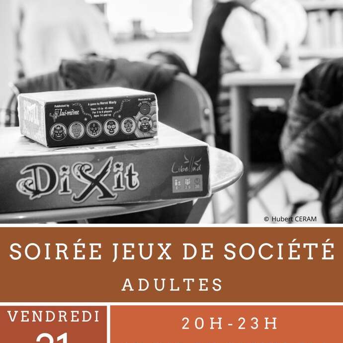 Soirée jeux de société