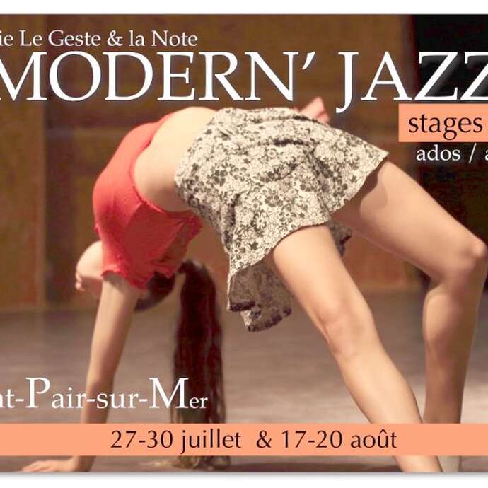 Stage de danse Modern' Jazz