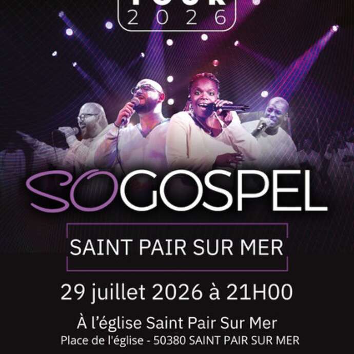 Concert So Gospel - Tournée 2026