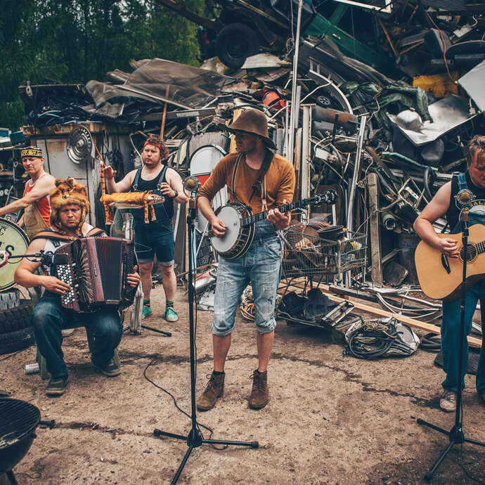 Métal / rock / country finlandaise : Steve'N'Seagulls + 1ère partie