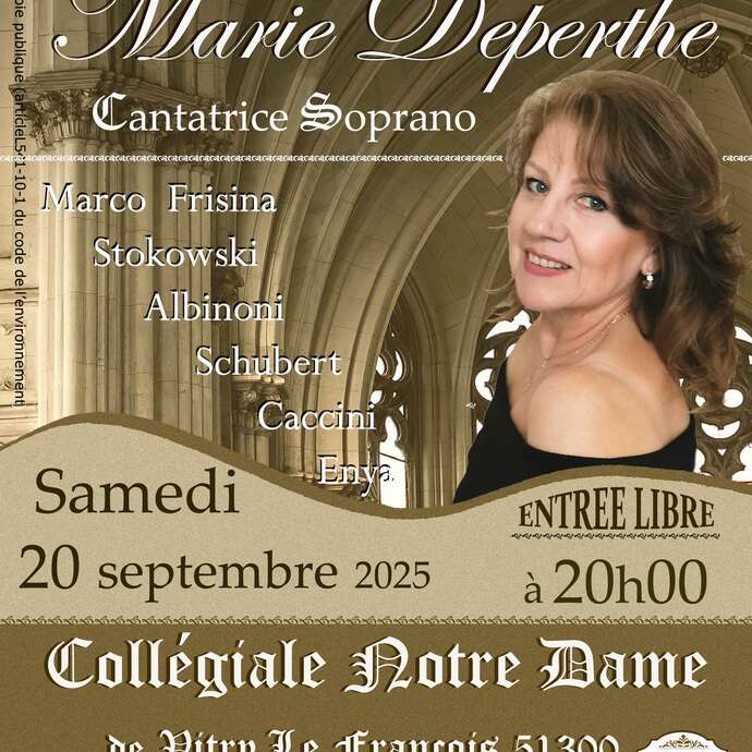Rencontre musicale avec la soprano Marie Deperthe